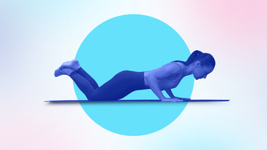 Kneeling push-ups